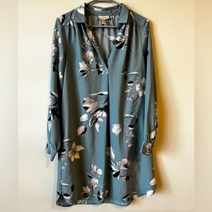 Floral Loft Long Sleeve Tunic